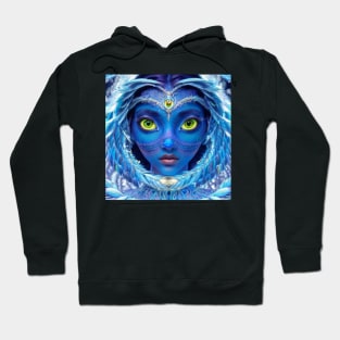 Gorgeous Beautiful Owl Goddess Hoodie